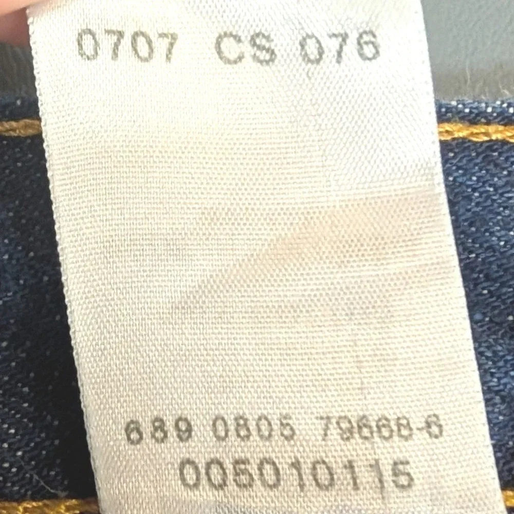 Y2K Levi's 501 Original Fit Jeans Mens 38x34(36x33.5) Straight Leg Denim